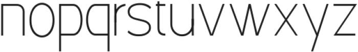 DV Colloway Thin ttf (100) Font LOWERCASE