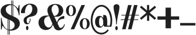 DVEllios-Regular otf (400) Font OTHER CHARS