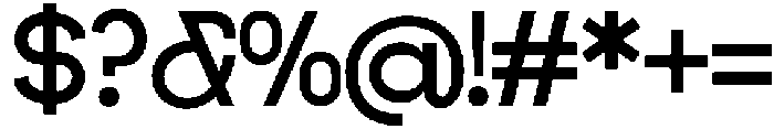 DVEsmore-Regular otf (400) Font OTHER CHARS