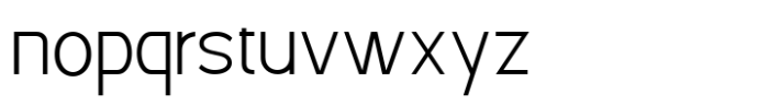 DV Colloway Extra Light Font LOWERCASE