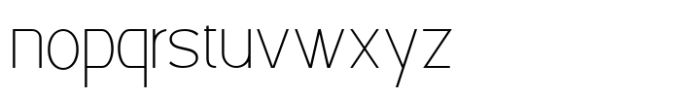 DV Colloway Thin Font LOWERCASE