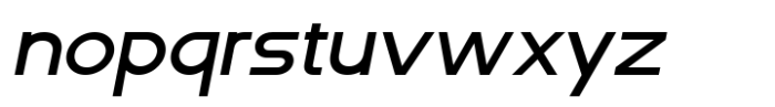 DV Curtis Sans Italic Font LOWERCASE