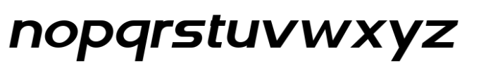 DV Curtis Sans Medium Italic Font LOWERCASE