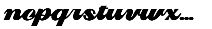 Dv Audley Black Font LOWERCASE