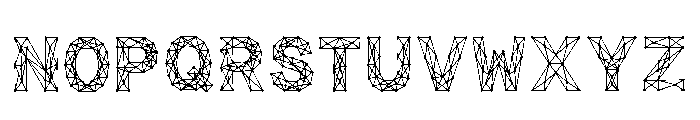 Dwayne Regular Font UPPERCASE
