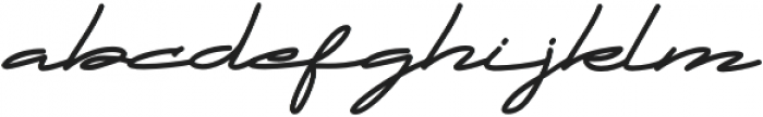 DWARF Signature otf (400) Font LOWERCASE