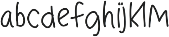 DWD Farmhouse Scrawl Regular otf (400) Font LOWERCASE