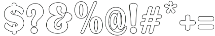 DwightLine-Bold otf (700) Font OTHER CHARS