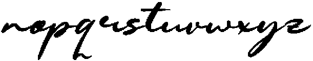 Dwimsy Mellowdi otf (400) Font LOWERCASE