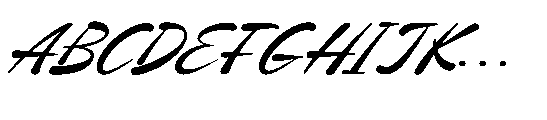 Dwimsy Mellowdi Italic Font UPPERCASE