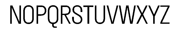 Dwight CondensedLight Font UPPERCASE