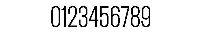 Dwight ExtraCondensedLight Font OTHER CHARS