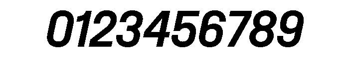 Dwight NarrowMediumItalic Font OTHER CHARS