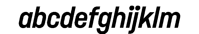 Dwight NarrowMediumItalic FONT