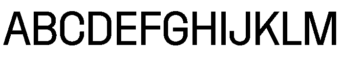 Dwight NarrowRegular Font UPPERCASE