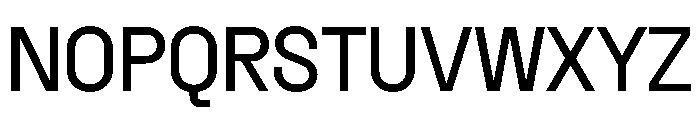 Dwight NarrowRegular Font UPPERCASE