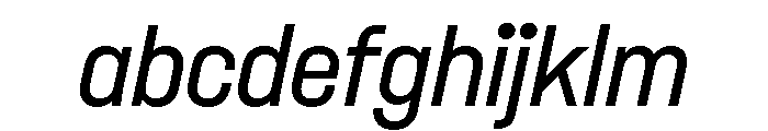 Dwight NarrowRegularItalic FONT