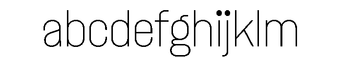 Dwight NarrowThin FONT