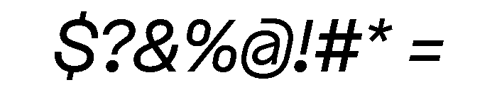 Dwight RegularItalic Font OTHER CHARS