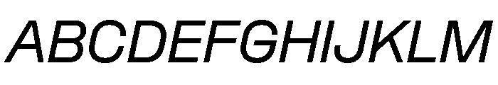 Dwight RegularItalic Font UPPERCASE