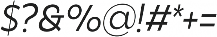 DXRigraf-Italic otf (400) Font OTHER CHARS