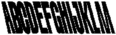 Dx Playhigh Condensed Back otf (400) Font UPPERCASE