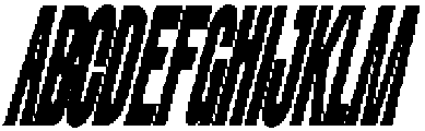 Dx Playhigh Condensed Italic otf (400) Font