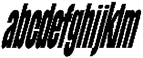Dx Playhigh Condensed Italic otf (400) FONT
