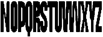 Dx Playhigh Condensed otf (400) Font UPPERCASE