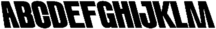 Dx Playhigh Expanded Back otf (400) Font UPPERCASE