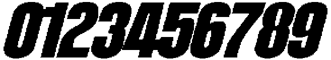 Dx Playhigh Expanded Italic otf (400) Font OTHER CHARS