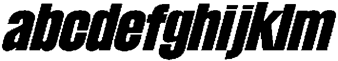 Dx Playhigh Expanded Italic otf (400) FONT