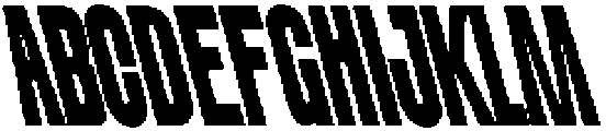 Dx Playhigh Semi Condensed Back otf (400) Font UPPERCASE
