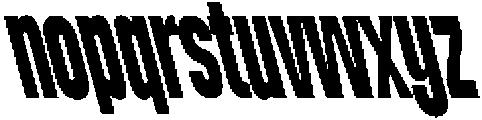 Dx Playhigh Semi Condensed Back otf (400) Font LOWERCASE