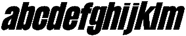 Dx Playhigh Semi Expanded Italic otf (400) FONT