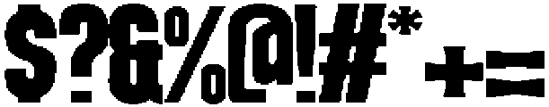 Dx Playhigh Semi Expanded otf (400) Font OTHER CHARS