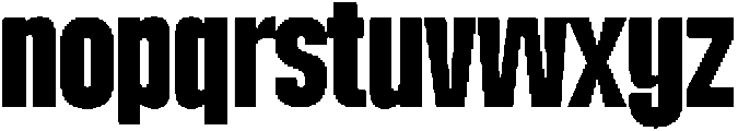Dx Playhigh Semi Expanded otf (400) Font LOWERCASE