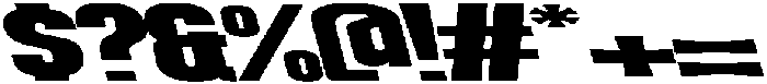 Dx Playhigh Ultra Expanded Back otf (900) Font OTHER CHARS