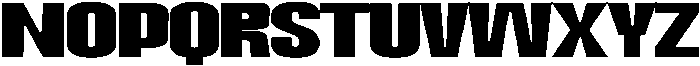 Dx Playhigh Ultra Expanded otf (900) Font UPPERCASE