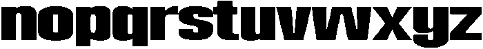Dx Playhigh Ultra Expanded otf (900) Font LOWERCASE