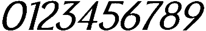 Dx Sillage Italic otf (400) Font OTHER CHARS