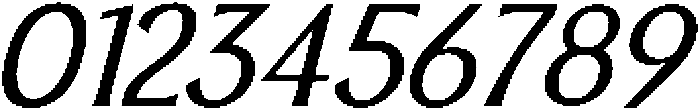 Dx Sillage Italic ttf (400) Font OTHER CHARS