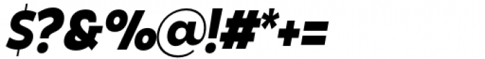DX Rigraf Black Italic Font OTHER CHARS