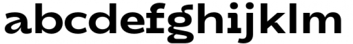 DX Rigraf Bold Expanded Font LOWERCASE