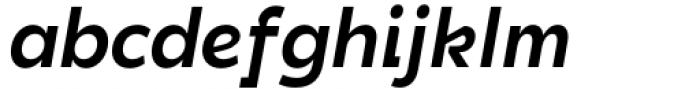 DX Rigraf Bold Italic Font LOWERCASE