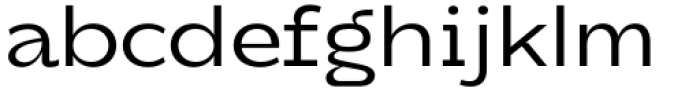 DX Rigraf Expanded Font LOWERCASE