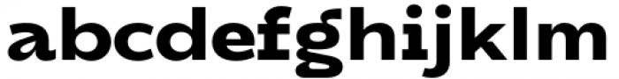 DX Rigraf Extra Bold Expanded Font LOWERCASE