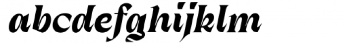 Dx Gaster Bold Italic Font LOWERCASE