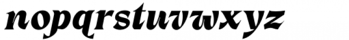 Dx Gaster Extra Bold Italic Font LOWERCASE