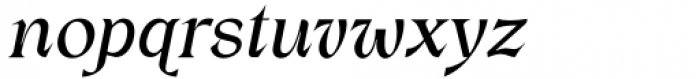 Dx Gaster Italic Font LOWERCASE
